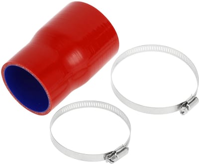 Dailygoods- Silicone Slang 4-Laags - Rechte Koppeling - Binnendiameter 80-3.15"/2.75" - Lengte 127mm - Dikte 5mm - Temperatuurbestendig tot 300℃ - Koelslang