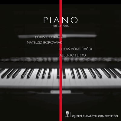 Boris Giltburg, Mateusz Borowiak, Lukás Vondrácek, Alberto Ferro - Queen Elisabeth Competition: Piano 2013 & 2016 (4 CD)
