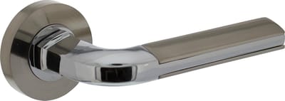 Intersteel Deurkruk Bas op rozet chroom