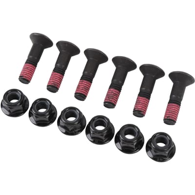 6 Sets Kit Boulon et Écrou de Pignon M8 X 32mm Fer Boulons Écrous de Pignon de Moto Kit pour YZ YZF