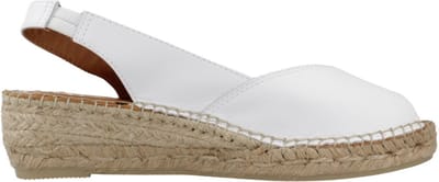 Toni Pons Bernia-p Esparto Sleehak Sandalen Wit EU 39 Vrouw