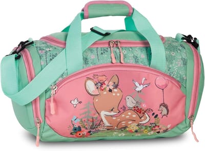 Sporttas Hertenmotief - Kindertas Gymtas - Sport en Reizen - Robuust Polyester - Verschillende Vakken - Multicolor