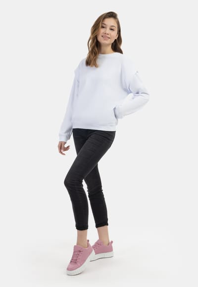 Mymo jumper Dames wit