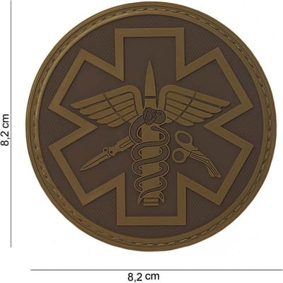 101 Inc Embleem 3D Pvc Para Medic  13022