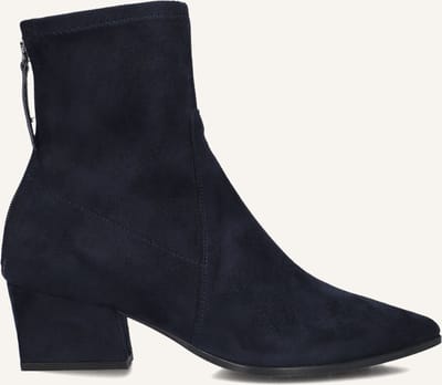 Unisa Jake Enkellaarsjes - Enkelboots met rits - Dames - Donkerblauw - Maat 39