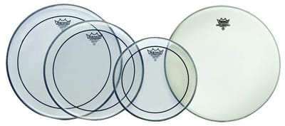 Remo PP-0110-PS - ProPack (10, 12, 14 Pinstripe Clear + 14 BA-0114-00 GRATIS)