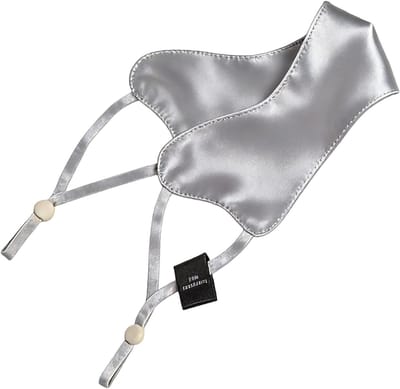 Stoffen Neusmasker - Wasbaar Winddicht - Outdoor Activiteiten - Zacht Ademend Materiaal - 22x6cm - Zwart