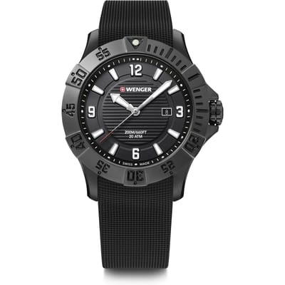 Wenger SEAFORCE 01.0641.134 Montre Homme à Quartz Cadeau noir