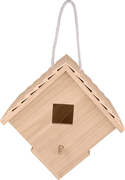 BIRDHOUSE 22,5X22,5X16CM
