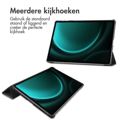 imoshion Tablet Hoes - Geschikt voor Samsung Galaxy Tab S10 Plus / Galaxy Tab S9 11.0 inch FE Plus / Galaxy Tab S9 11.0 inch Plus - Trifold design oude designs - Pr051