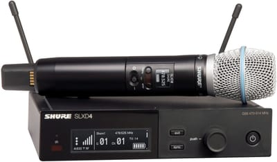 Shure SLXD24E/B87A S50 823-865 MHz - Draadloos systeem met hand-held