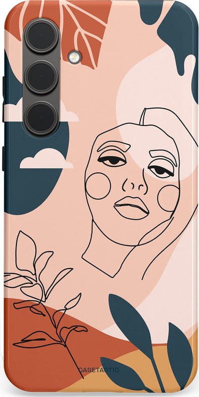 Casetastic Hoesje Geschikt voor Samsung S24 Plus - Stijlvolle Beschermende Duo-layer Case - Zachte contour