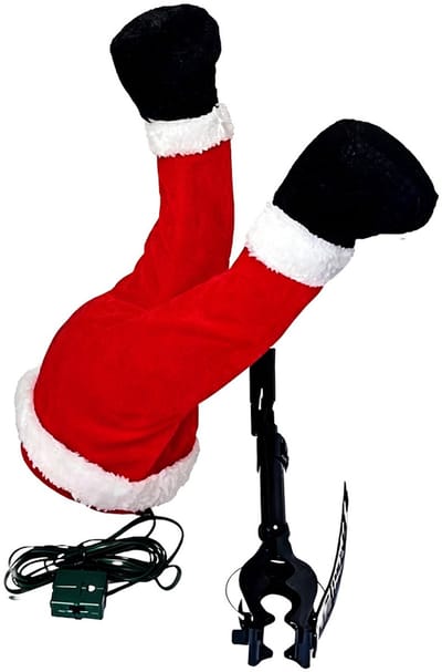 Clayre & Eef Decoratie Kerstmanbenen Rood Kunststof
