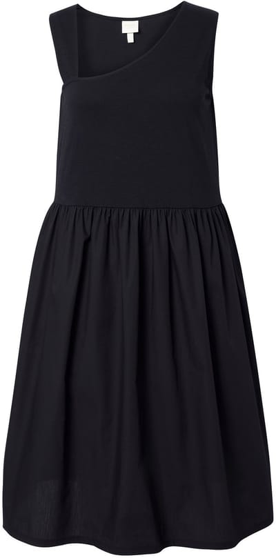 Ulla Popken - Dames - Jurk - Zwart - Maat 46+