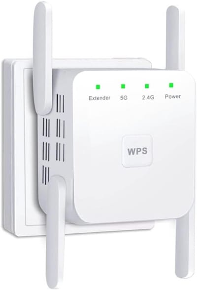 Versterk het wifi-signaal in uw huis Sluit het aan om uw wifi-signaal te versterken (1200 Mbps)