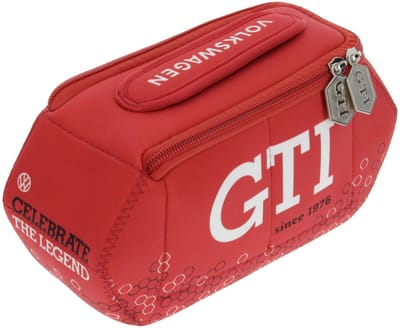BRISA VW Collection - Volkswagen neopreen universele make-up-cosmetica-cultuur-reistas-pharmacy-tas-cilcil-case-bag Golf GTI (zeshoek/klein)