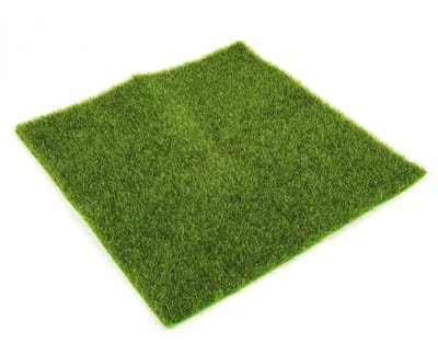 Allecto - Kunstgrasmat - Kunstgras voor micro landschappen - Perfect voor decoratie - 30x30cm - Geschikt voor binnen en buiten - Ideaal voor kinder...