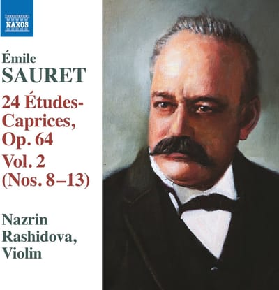 Rashidova Nazrin - Sauret: 24 Études-Caprices, Op. 64 Vol. 2 (Nos. 8-13) (CD)