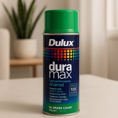 Dulux - Duramax - Spuitlak - Sneldrogend - Kleurbehoudend - Hoge dekking - Hoogglans Grasveld Groen