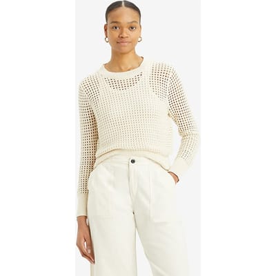 Levi's Superbloom Knitted Sweater Beige Maat: S | Gebreide Truien Outlet | Dames | Beige