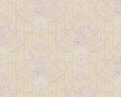 ORNAMENTEN BEHANG | Klassiek - beige goud roze - A.S. Création Concerto 3