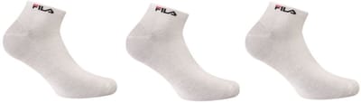 Fila Sokken 3-pack Bamboe Uni Wit 39-42 - 39/42