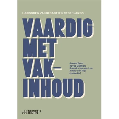 Vaardig Met Vakinhoud - Jeroen Dera