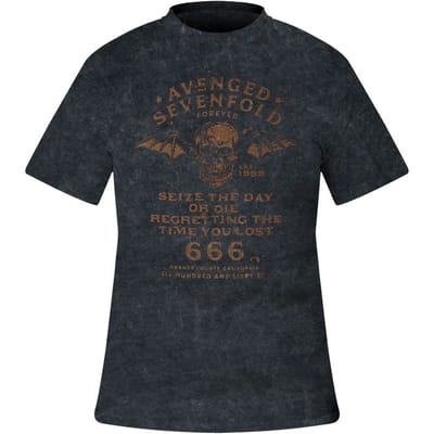 Avenged Sevenfold - Seize The Day Heren T-shirt - M - Zwart