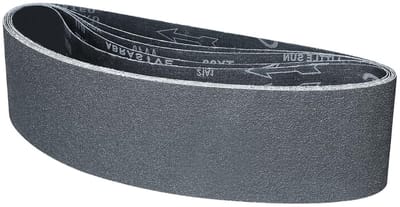 Sanding belts 100 x 915 mm - 5 stuks 60 grit schuurbanden voor het polijsten en ontroesten van metaal, ideaal voor houtbewerking en metaalbewerking