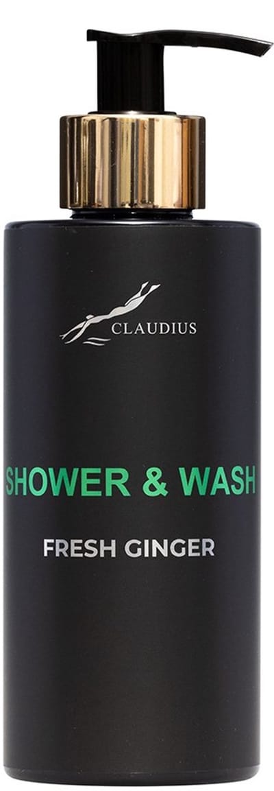 Shower & Wash Fresh Ginger 300 ml - gouden pomp