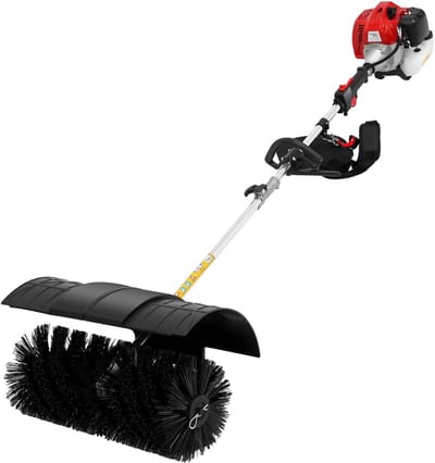 Benzine Bladblazer - Krachtige Bladzuiger - Tuin Schoonmaken - 52cc Motor - 182 cm Lengte - Zwart Rood