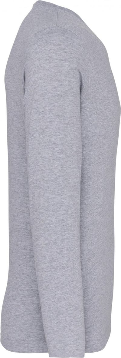 Kariban T-shirt ronde hals lange mouwen K359 - Oxford Grey - M