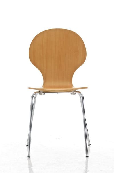 CLP Diego Set van 16 stapelstoelen natura