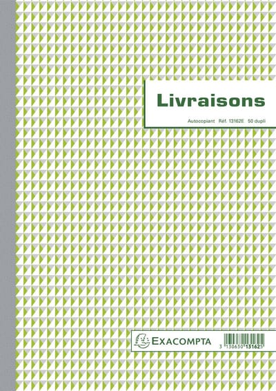 Exacompta 5x Doorschrijfpapier Leveringen 29,7x21cm 50 zelfkopiërend papier dupli - - 13162E