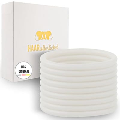Siliconen haarelastiekjes - 9 sterke, duurzame en elastische haaraccessoires voor mannen, dames en meisjes
