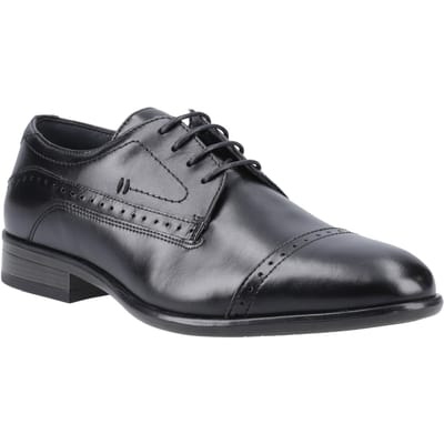 Pod Ralph Leren Heren Zwarte Oxford Schoenen