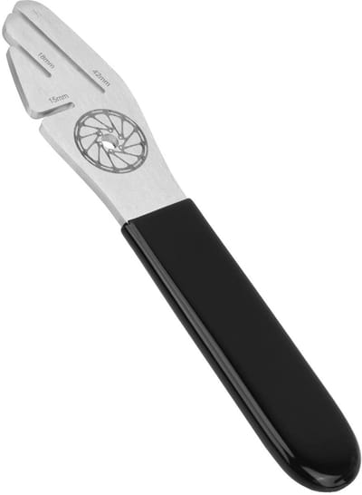 Dailygoods- Disc Rotor Alignment Tool - Fiets Remsleutel - Verstelbaar - Roestvrij Staal - Hoogwaardige Kwaliteit - Gecoat Handvat