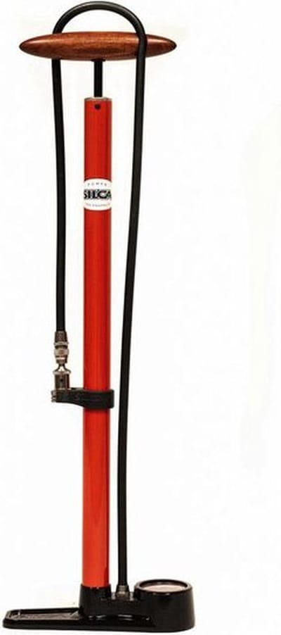 Silca Pista Vloerpompen Rood 220 Psi