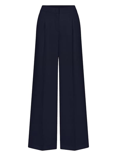 Bandplooibroek Van Raffaello Rossi blauw