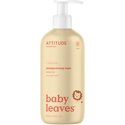 Attitude Baby Leaves 2 in 1 Shampoo & Douchegel - Peer Nectar