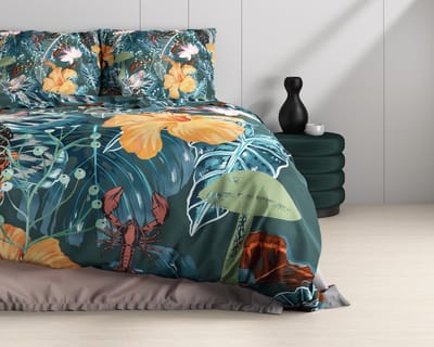 Dreamhouse dekbedovertrek Calanthe Groen 240 x 220 cm