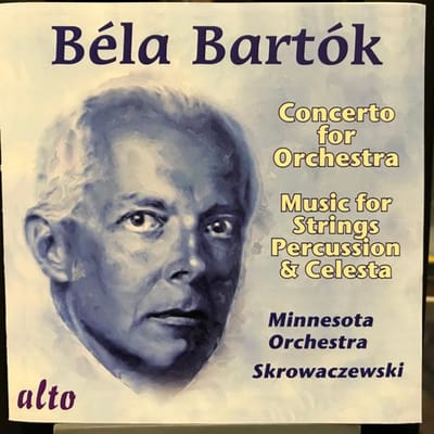 CD BELA BARTOK, STANISLAW SKROWACZEWSK - Bartók: Concerto voor Orkest; Mus ALC1052 Alto US Klassiek Gebruikt gray
