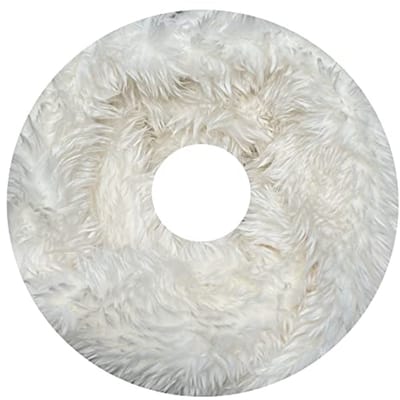Dames Infinity Tube Winter Sjaal Snood met Faux Fur en Fluffy Design