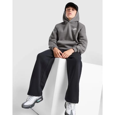 Nike Club Oversized Hoodie Junior - Bruin - Kind, Bruin 10-12Y