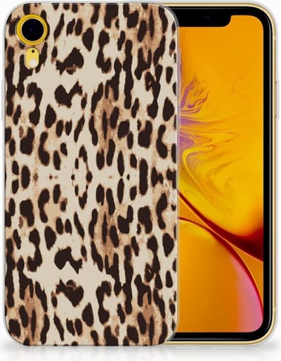 Apple iPhone Xr TPU Hoesje Leopard
