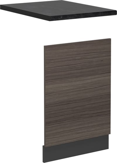 Vicco R-Line Voorpaneel vaatwasser – 45 cm, WB Antraciet Edel grijs