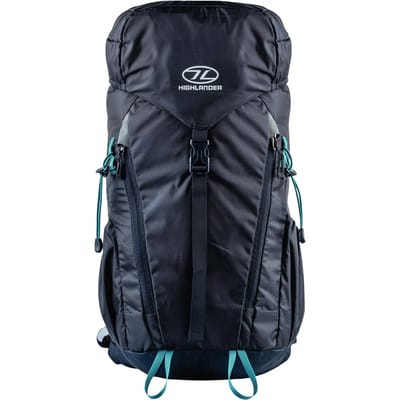 Highlander rugzak Ivar Navy Blue voor dames 25 liter - Blauw