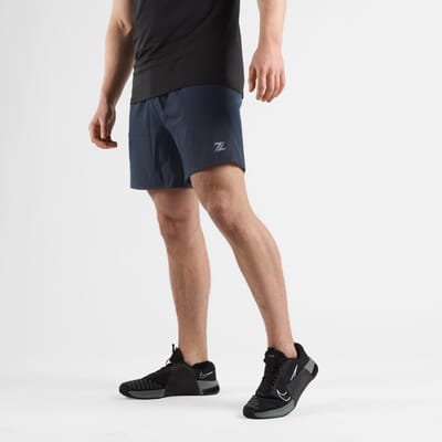 ZEUZ Shorts - Broekje - Man - Sportbroekje voor Fitness & CrossFit - Donkerblauw - Maat S
