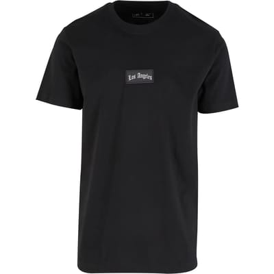 Mister Tee - Los Angeles Patch Heren Tshirt - XS - Zwart