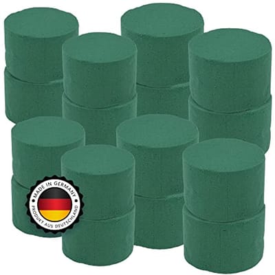 Steekschuim cilinder - nat steekschuim voor bloemstukken - veelzijdige decoratie voor feesten, bruiloften en handwerk